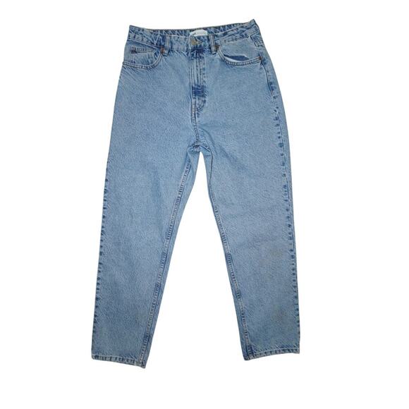 Zara High Rise Light Wash Mom Jeans – Size 8 (EUR 40, MEX 30) - Picture 1 of 7